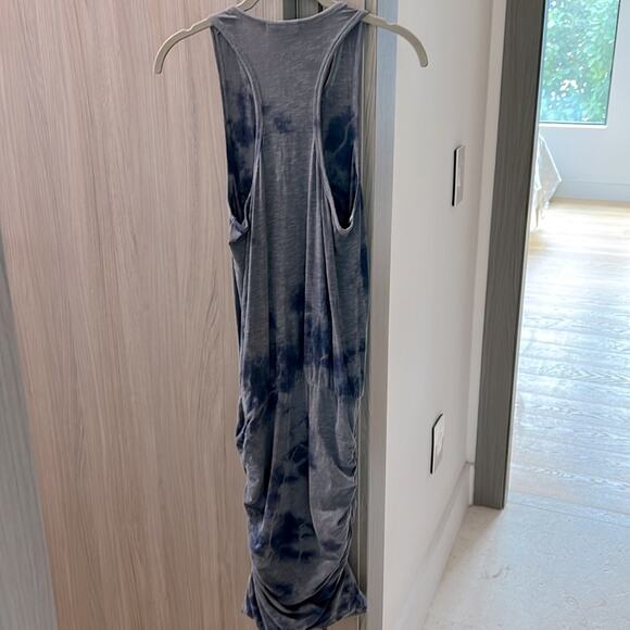 NEW! $148 ANTHROPOLOGIE SUNDRY Anthropologie tank mini dress side ruched 1 / S - Picture 7 of 13